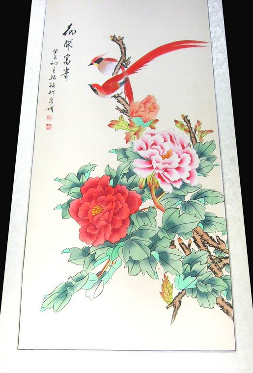 工筆花鳥作品