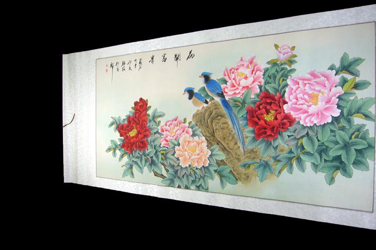 工筆畫牡丹欣賞