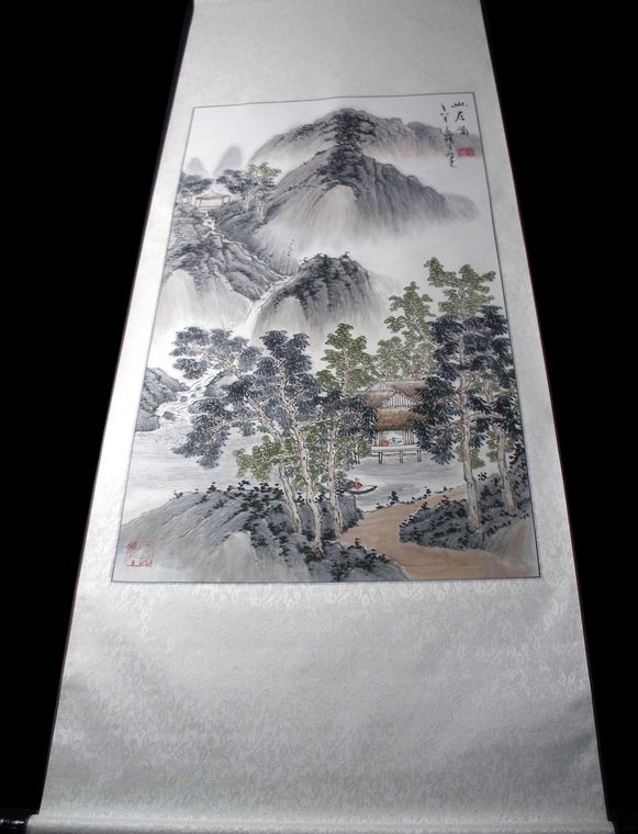 仿古風格山水畫
