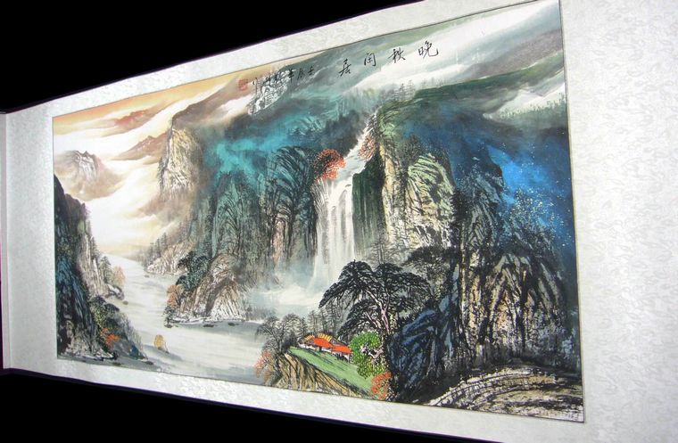水墨山水風景