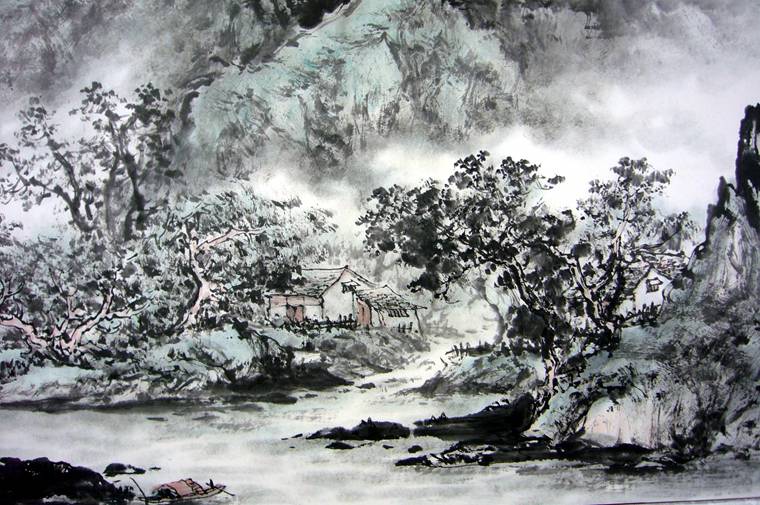 國畫山水欣賞