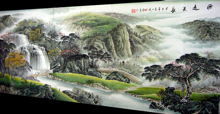 國畫山水畫精品