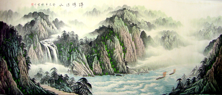 辦公室適合的字畫