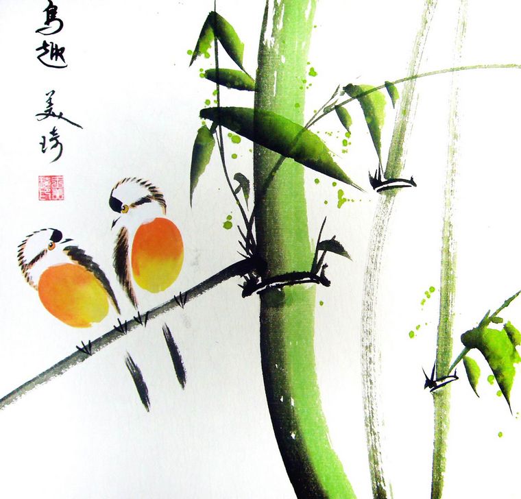 寫意花鳥小品
