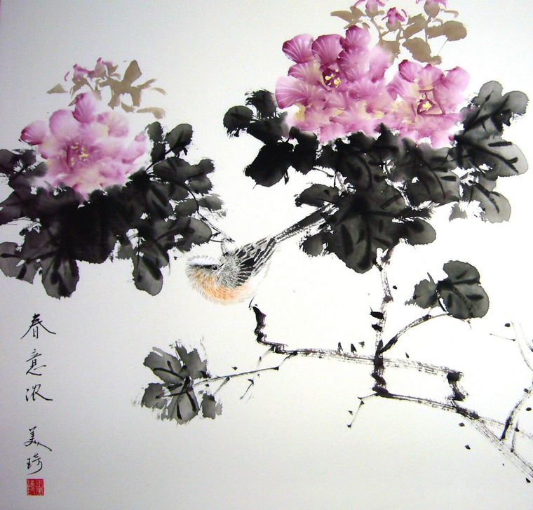 寫意花鳥畫