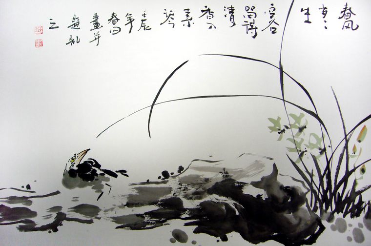 寫意畫蘭花