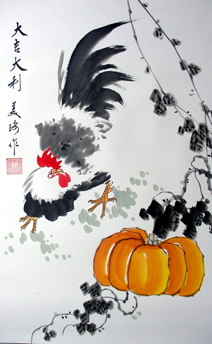 花鳥畫大吉大利