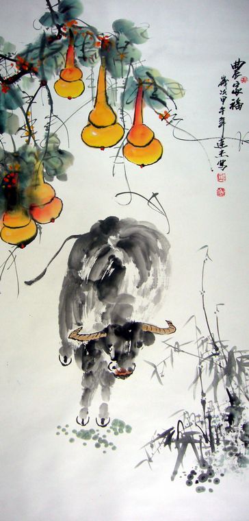 寫意國畫作品