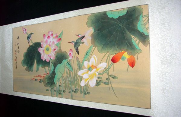 工筆畫蓮花