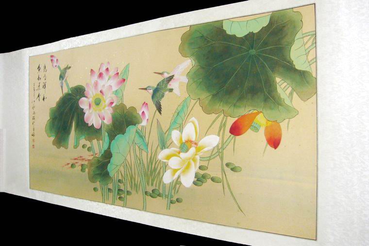 工筆作品荷花