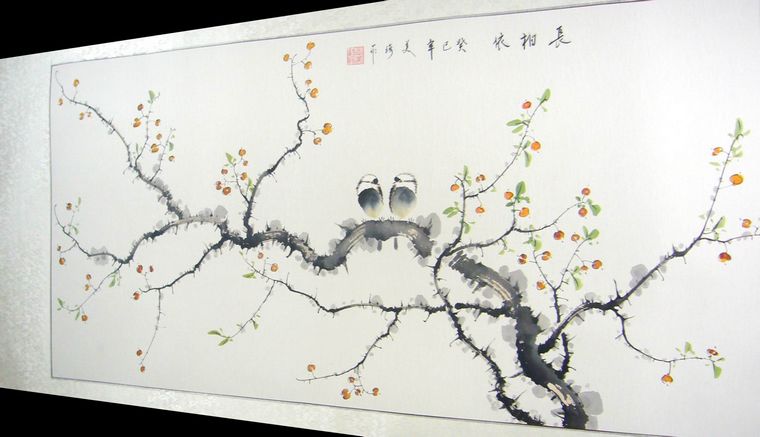 客廳花鳥畫