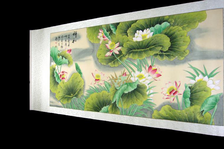 工筆畫荷花圖