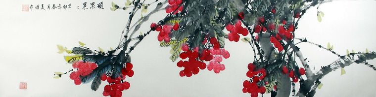 水墨花鳥畫