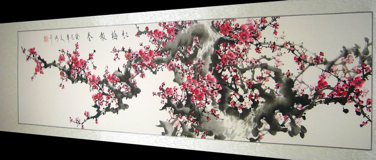 中國畫梅花