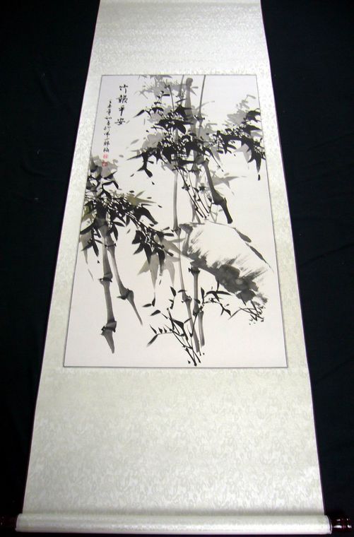三尺國畫竹子