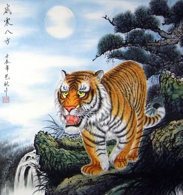 國畫威震八方