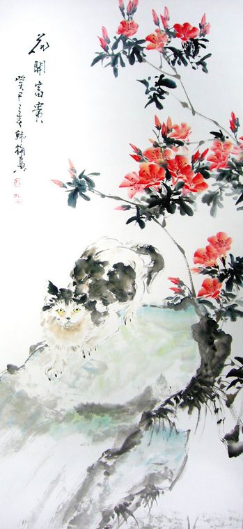 國(guó)畫貓