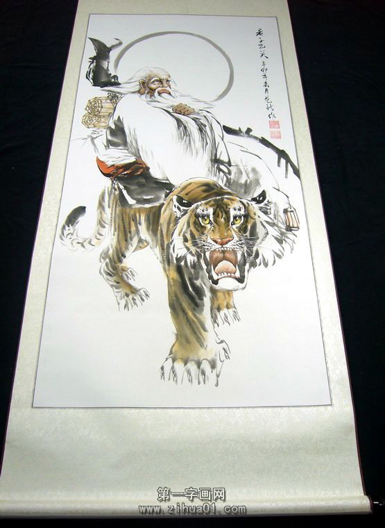 國(guó)畫老子出關(guān)