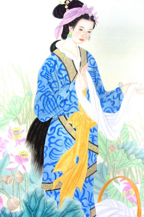 西施浣紗圖