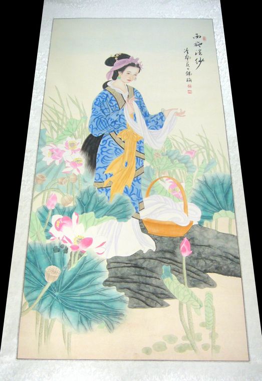 西施浣紗圖