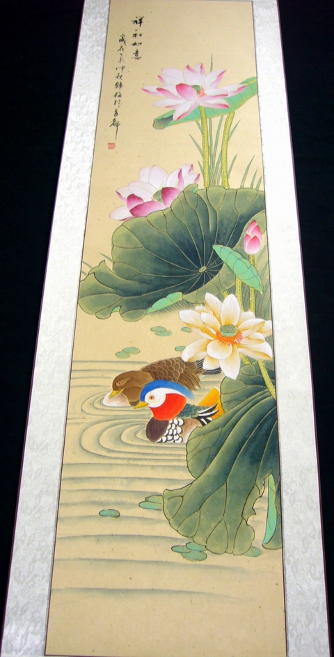 國畫工筆花鳥套畫