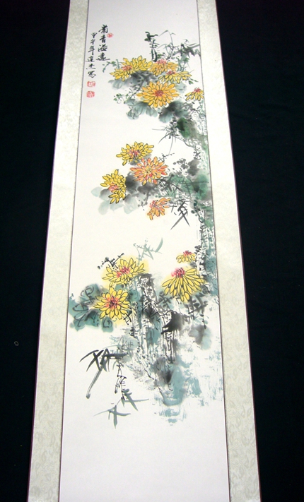 梅蘭竹菊套畫