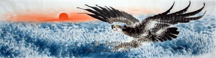 雄鷹圖－大展宏圖