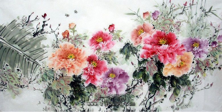 四尺花鳥畫